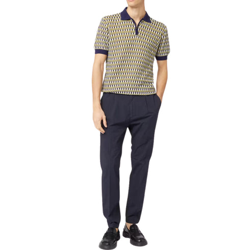 Cruna Pantaloni Pantalone Uomo in cotone con elastico Blu P24-CRUNAMITTE1302-NOTTE-44 - Francavilla Moda